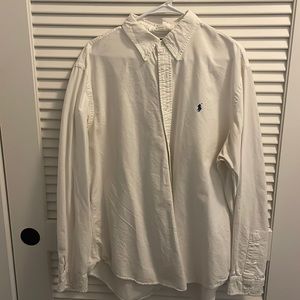 XXL WHITE RALPH LAUREN BUTTONDOWN